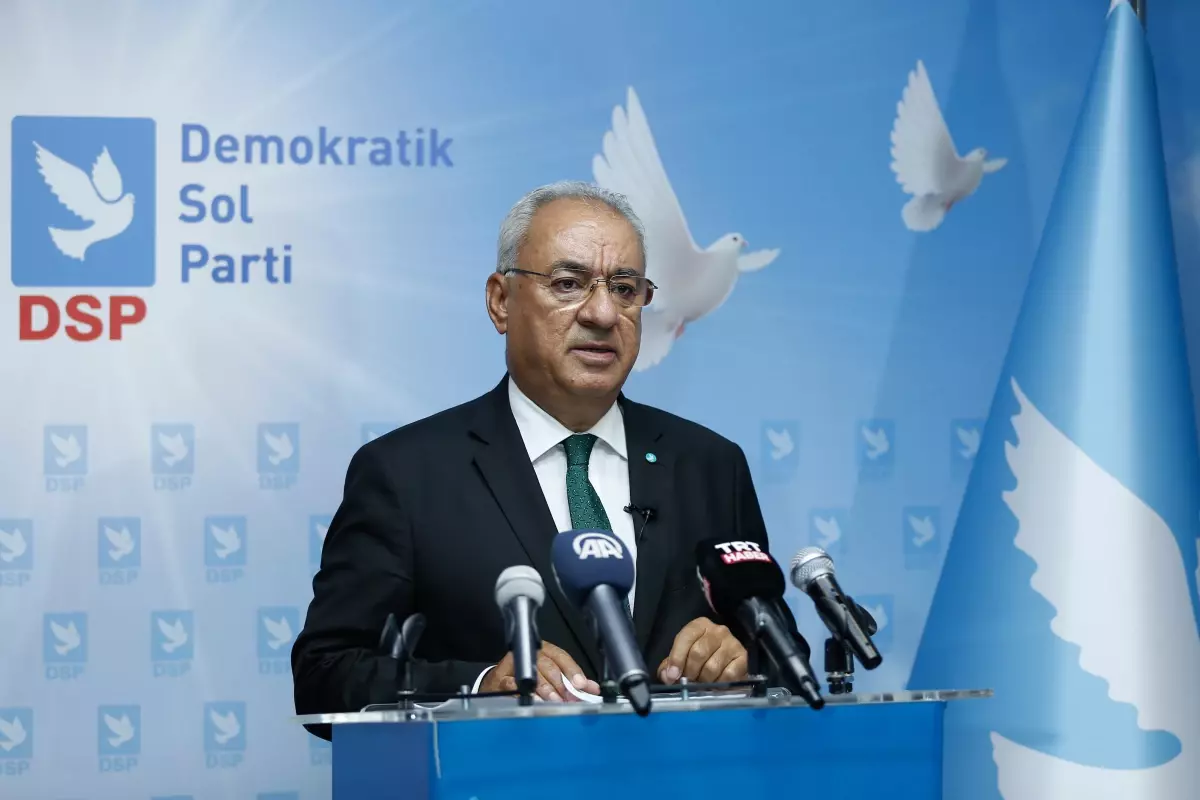DSP Genel Başkanı Aksakal, seçimlere ilişkin değerlendirmelerde bulundu