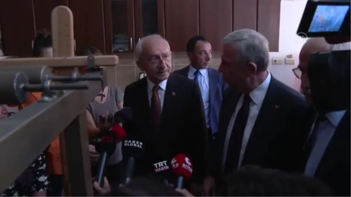 Ankara politika haberi: Kılıçdaroğlu, Nallıhan'da esnafı ziyaret etti