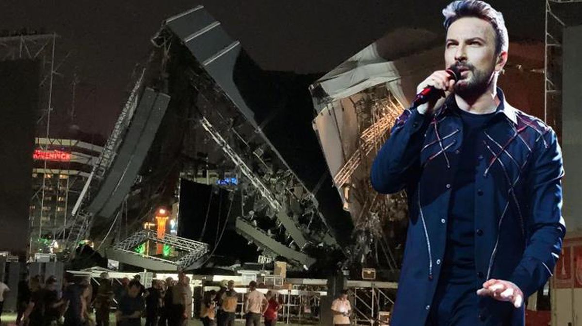 Konser vereceği sahnenin çöktüğü haberini yolda alan Megastar Tarkan'dan ilk paylaşım: Elimizden ne gelirse yapacağız