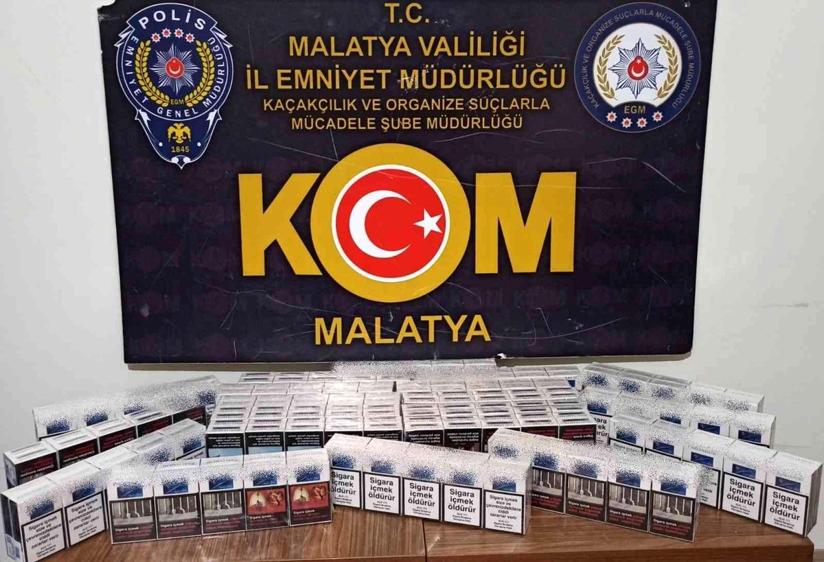 Son dakika haberleri... Malatya'da kaçakçılık operasyonu: 4 gözaltı