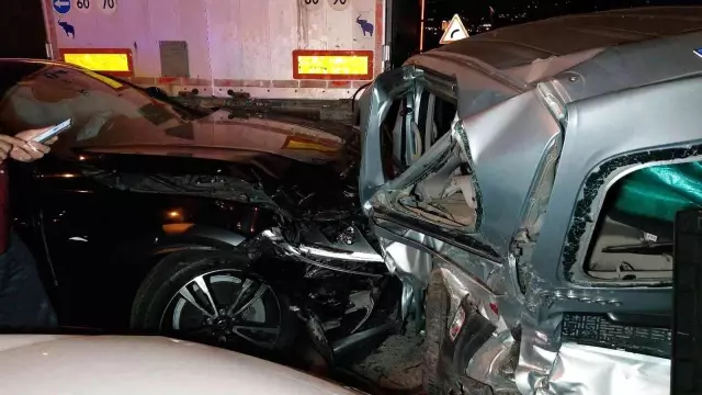 Samsun'da feci kaza: 23 araç birbirine girdi, 18 kişi yaralandı