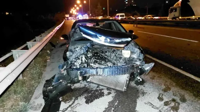 Samsun'da feci kaza: 23 araç birbirine girdi, 18 kişi yaralandı