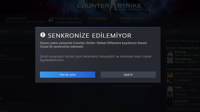 Steam Cloud senkronize edilemiyor hatası nasıl çözülür 2022? Steam Cloud senkronize edilemiyor hatası nasıl çözülür 2022?