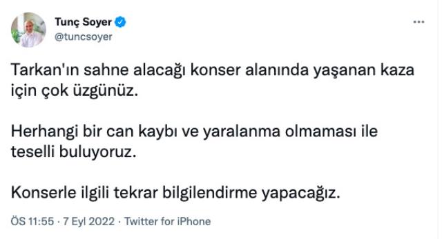 Tarkan konseri iptal mi? Tarkan konseri canlı izleniyor mu? Tarkan İzmir konseri ne zaman saat kaçta, hangi kanalda?
