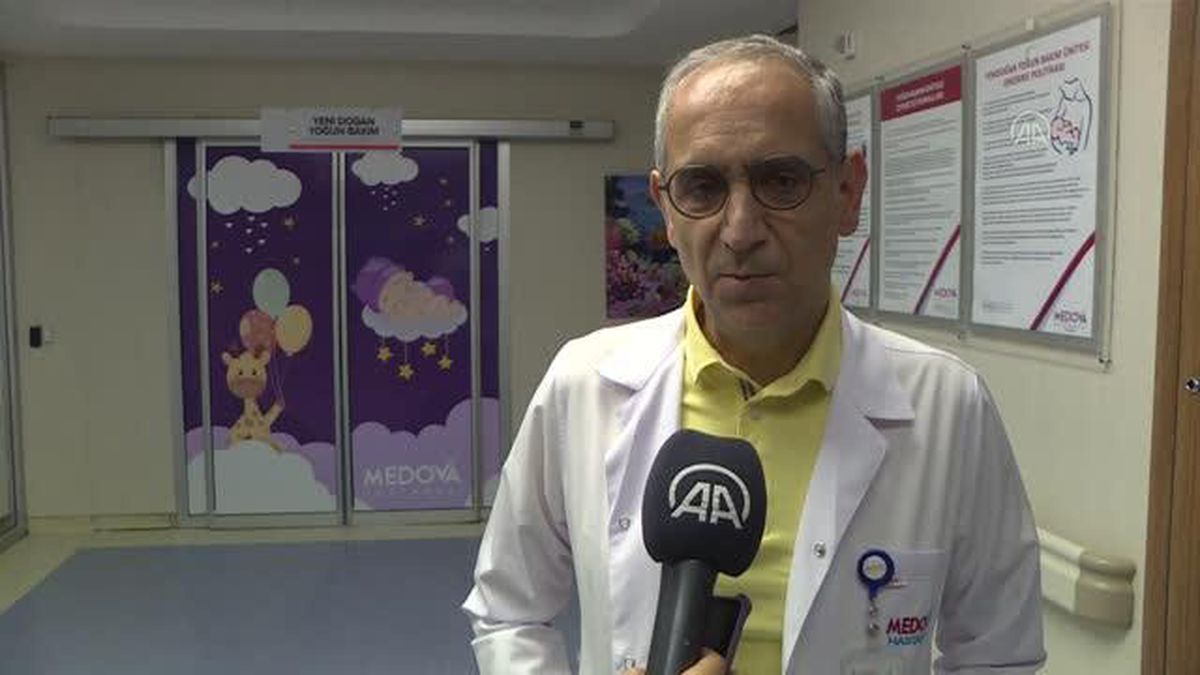 Yemek borusu nefes borusuna yapışık ve kapalı doğan bebeğe 'hayat' operasyonu