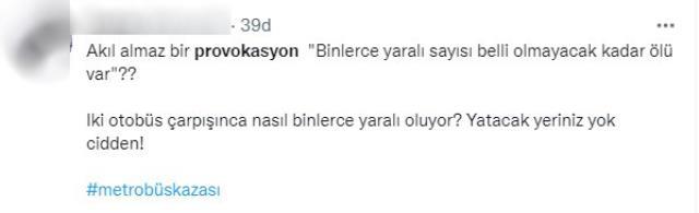 AK Parti Gençlik Kolları'ndan metrobüs kazasına ilişkin tepki çeken video: Binlerce yaralı ve ölüler var,
