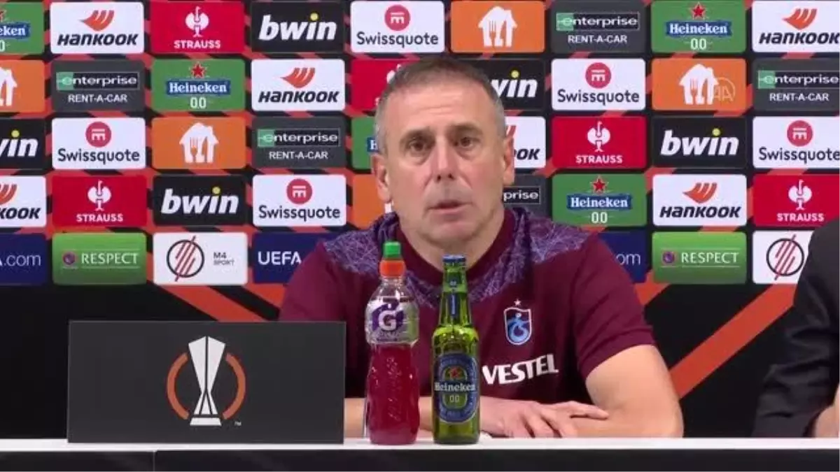 BUDAPEŞTE - Ferencvaros - Trabzonspor maçının ardından - Stanislav Çerçesov