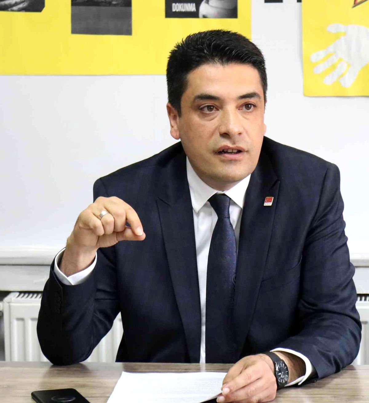 Son dakika haber | CHP İl Başkanı Genç: 'Çiftçinin kazanıp kazanamaması yağışlara bağlı'