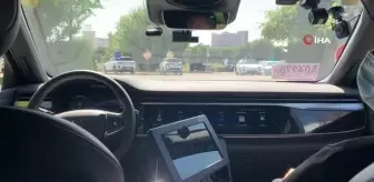 Çin'de robot taksi uygulaması yaygınlaşıyor