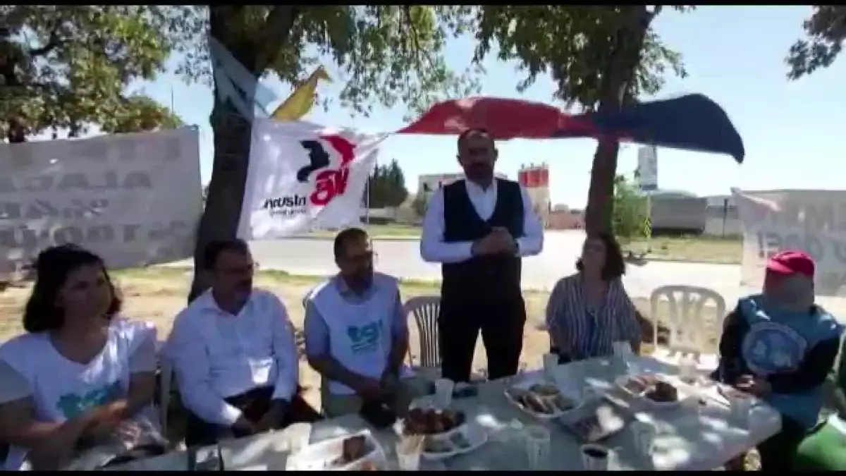 Etf İşçilerine Dayanışma Ziyareti