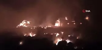 Van yerel haberleri... Muradiye'de kundaklama: Samanlık, odunluk ve ahır ateşe verildi