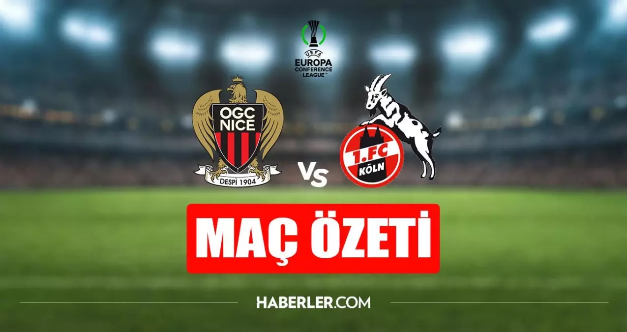 Nice - Köln maç özeti! Nice - Köln maç özeti izle (VİDEO)