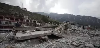 Son dakika haber! Pakistan'ın gözde turistik merkezi Kalam'da selin etkisi yıkıcı oldu