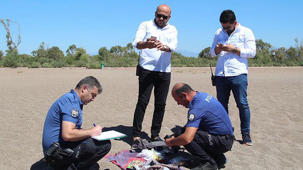Plajda ölü bulunan gencin telefonunu açmaya kimse cesaret edemedi