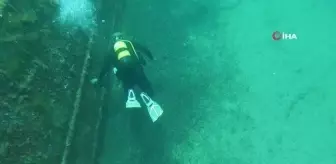 Son dakika haber | Yunanlılara kafa tutan Türk balıkçı, Çanakkale Savaşları'ndan kalma 'Lundy' batığına daldı
