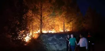 Son dakika haberi! Denizli Büyükşehir, yangını söndürmek için seferber oldu