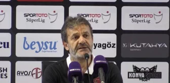 ESKİŞEHİR - Arabam.com Konyaspor-Atakaş Hatayspor maçının ardından