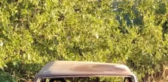 Isparta haberi: Isparta'da şarampole devrilen otomobil sürücüsü öldü