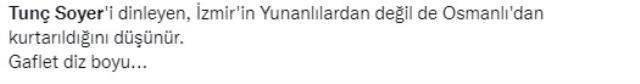 Kutlamalara damga vurdu! Tunç Soyer'in 'Osmanlı' ile ilgili sözleri sosyal medyayı ikiye böldü