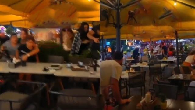 AVM'de iki grup arasında silahlı çatışma çıktı: 5 yaralı