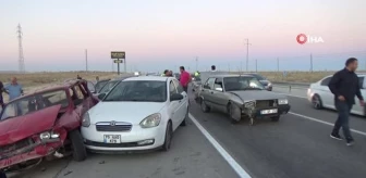 Son dakika haberi: Karaman'da 4 araçlı zincirleme kaza: 4 yaralı