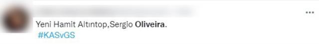 Sergio Oliveira'nın büyük talihsizliği gündemin zirvesinde! Herkesin aklına aynı isim geldi