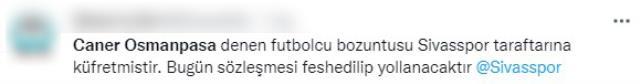 Sivassporlu futbolcudan kendi taraftarına olay hareket! Tribünler az kalsın aşağı inecekti