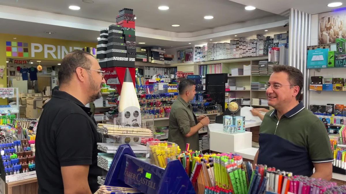 Babacan'ın Dinlediği Kırtasiyeci: 'Enflasyondan Dolayı Yüzde 200-300 Arttı Fiyatlarımız'