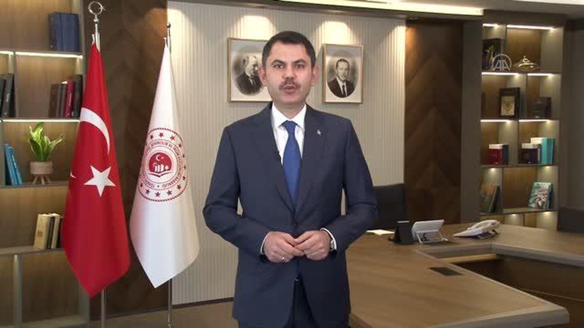 Kastamonu gündem haberi | Bakan Kurum, Kastamonu'daki kura çekimine video konferansla katıldı