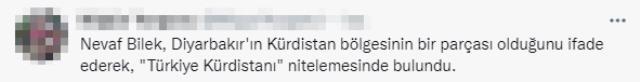 CHP Parti Meclisi Üyesi Nevaf Bilek'ten tartışma yaratan sözler: Diyarbakır, Kürdistan'ın bir parçasıdır