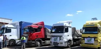 Erzurum haberleri | Erzurum'dan Pakistan'a 4 yardım tırı gönderildi