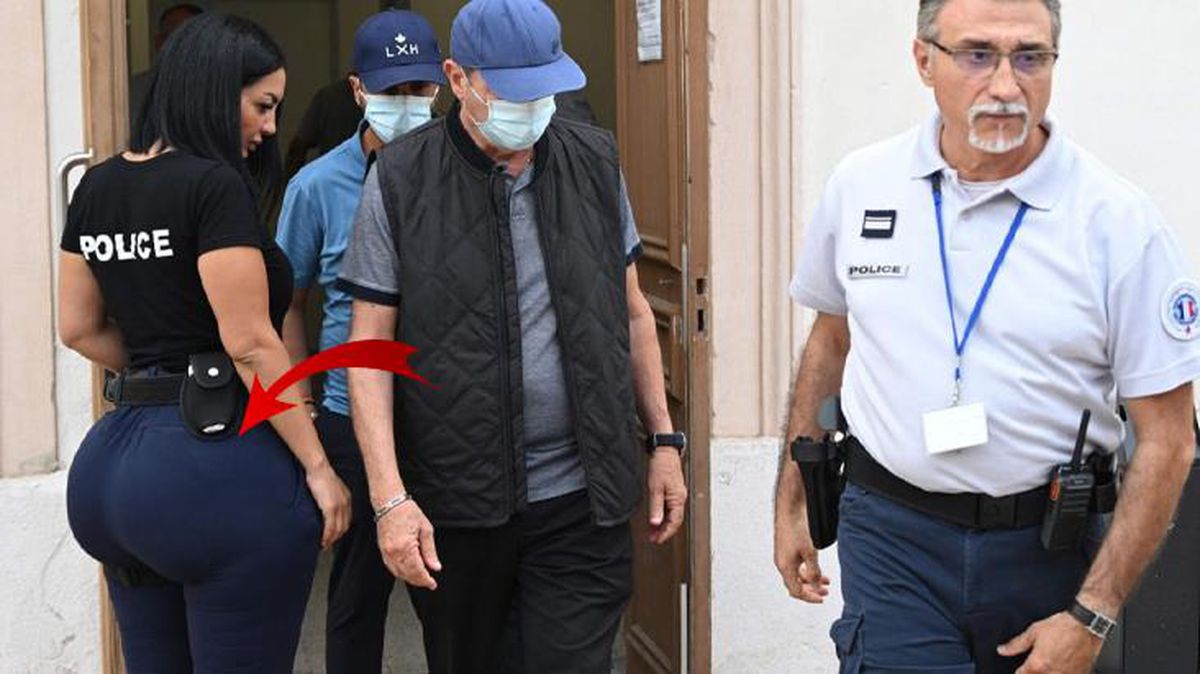 Fransa milyoner olan sahtekar dişçiyi değil evinden alan kadın polisin kalçalarını konuşuyor