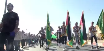 İsrail'in Gazze'den çekilmesinin 17. yıl dönümünde izci yürüyüşü yapıldı