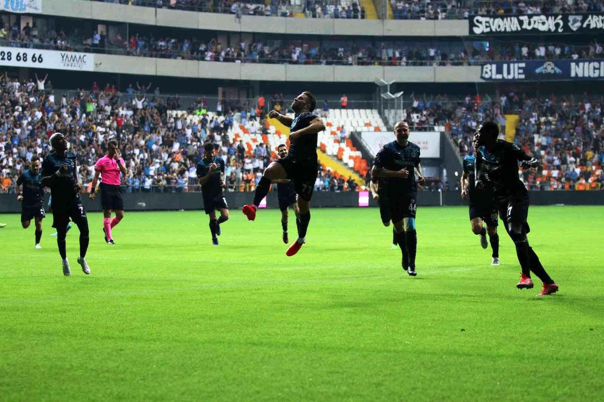 Adana haberleri! Spor Toto Süper Lig: Adana Demirspor: 1 - Trabzonspor: 1 (İlk yarı)