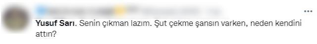 Bunu niye yaptın Yusuf! Trabzonspor maçındaki hareketine kimse anlam veremedi, hemen oyundan çıkarıldı