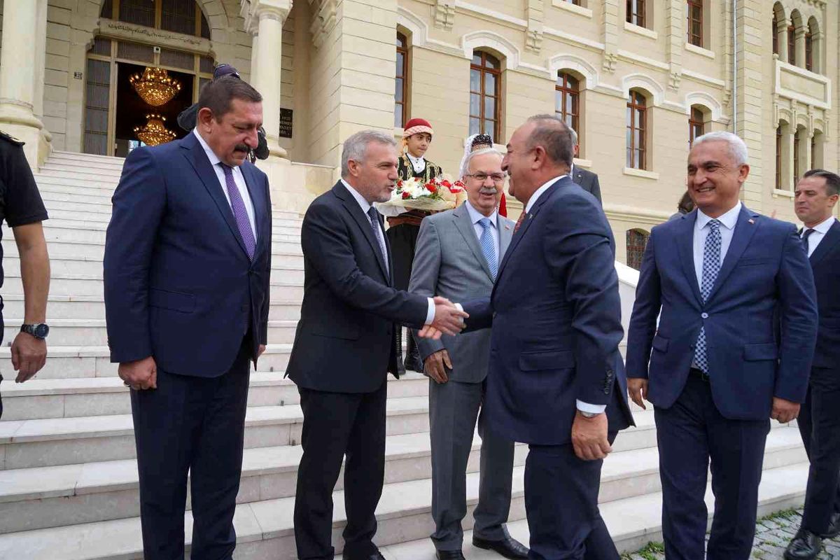 Kastamonu haberi! Dışişleri Bakanı Mevlüt Çavuşoğlu, Kastamonu'yu ziyaret etti
