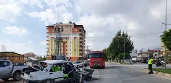 Son dakika haber! Hatay'da iki otomobilin çarpıştığı kazada 7 kişi yaralandı