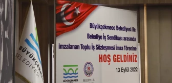İstanbul Büyükçekmece Belediyesi'nde Toplu Sözleşme İmzalandı
