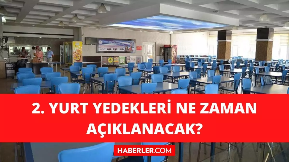 KYK 2. Yedekler Ne Zaman Açıklanacak? KYK Yerleşemeyen Yedekler Ne ...