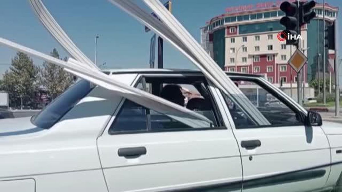 Trafikte tehlikeli yolculuk