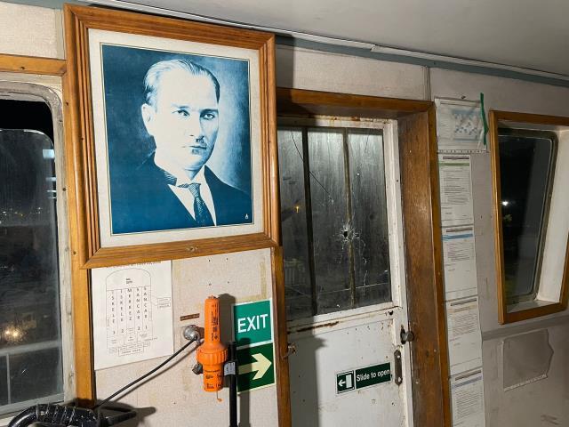 Yunanistan'ın taciz ateşine maruz kalan 'Anatolian' gemisi İstanbul'a demirledi! Kurşunlardan biri kaptan köşküne isabet etmiş