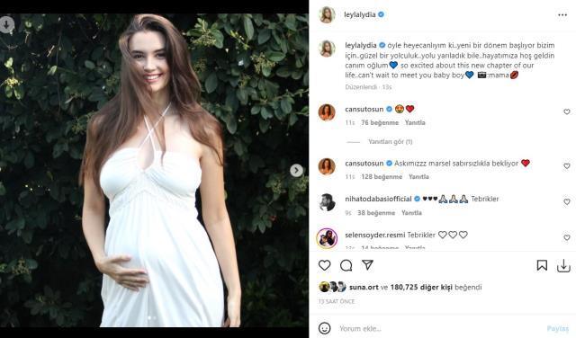 Hamilelik heyecanı yaşayan Leyla Lydia Tuğutlu, karnı burnunda pozlarını paylaştı Hamilelik heyecanı yaşayan Leyla Lydia Tuğutlu, karnı burnunda pozlarını paylaştı