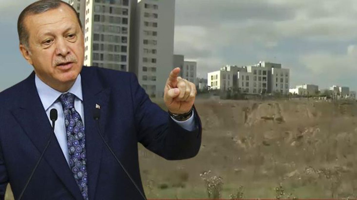 Tarihi projenin detaylarını Erdoğan açıklamıştı! İstanbul'da 450 konutun inşa edileceği arazi ilk kez görüntülendi