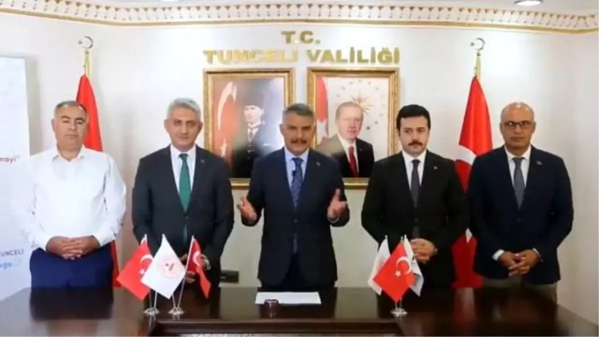 Tunceli gündem haberleri | Tunceli'de 4 milyon lira değerinde 3 projenin imzası atıldı
