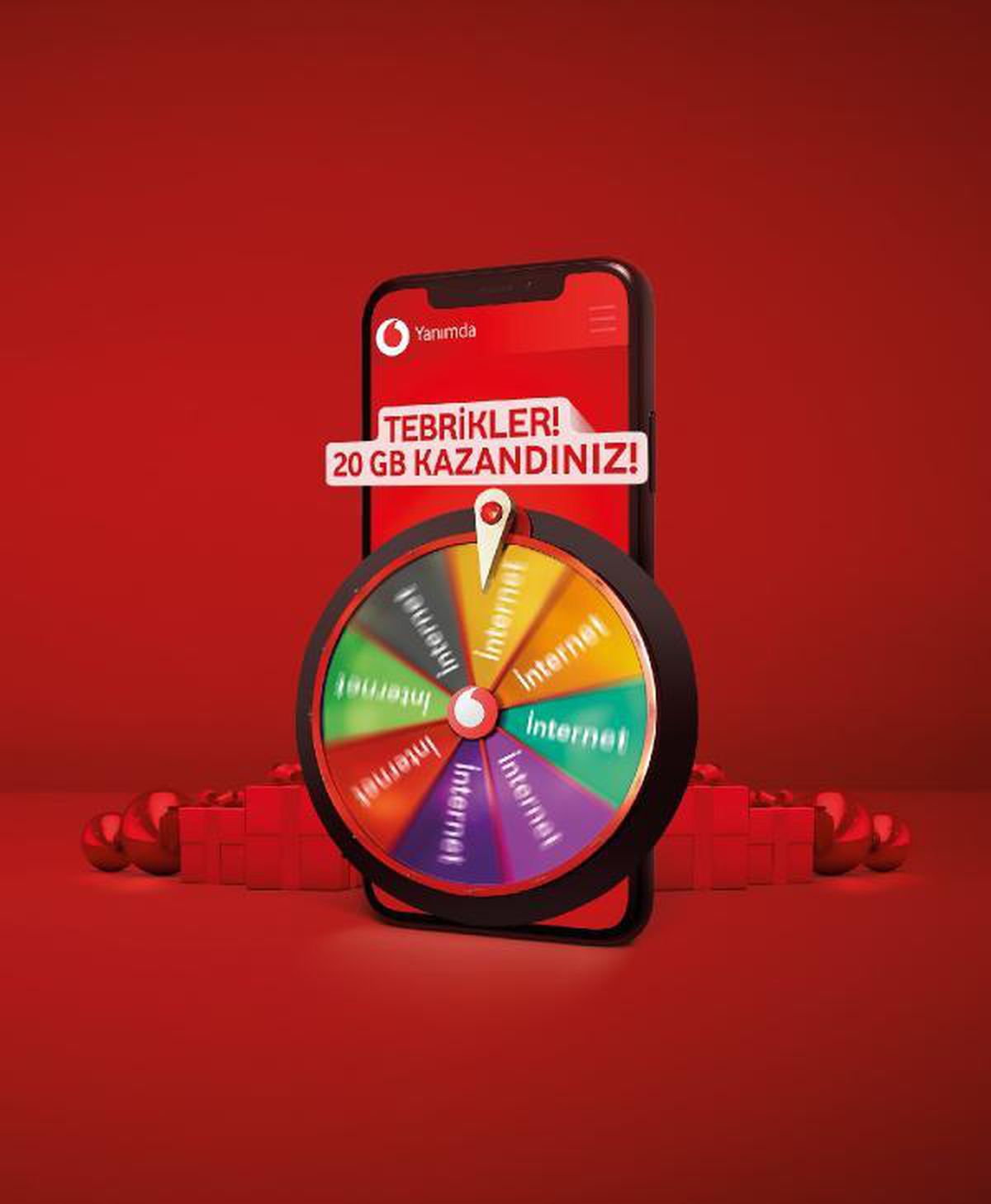 Vodafone Hediye Çarkı'nı 10 milyondan fazla kişi çevirdi