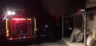 Zonguldak haber! Zonguldak'ta mobilya atölyesinde yangın çıktı