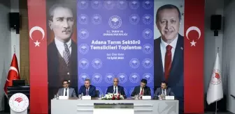 Adana ekonomi haberleri | Bakan Kirişci, Adana'da 'Tarım Sektörü Temsilcileri Toplantısı'nda konuştu: (1)