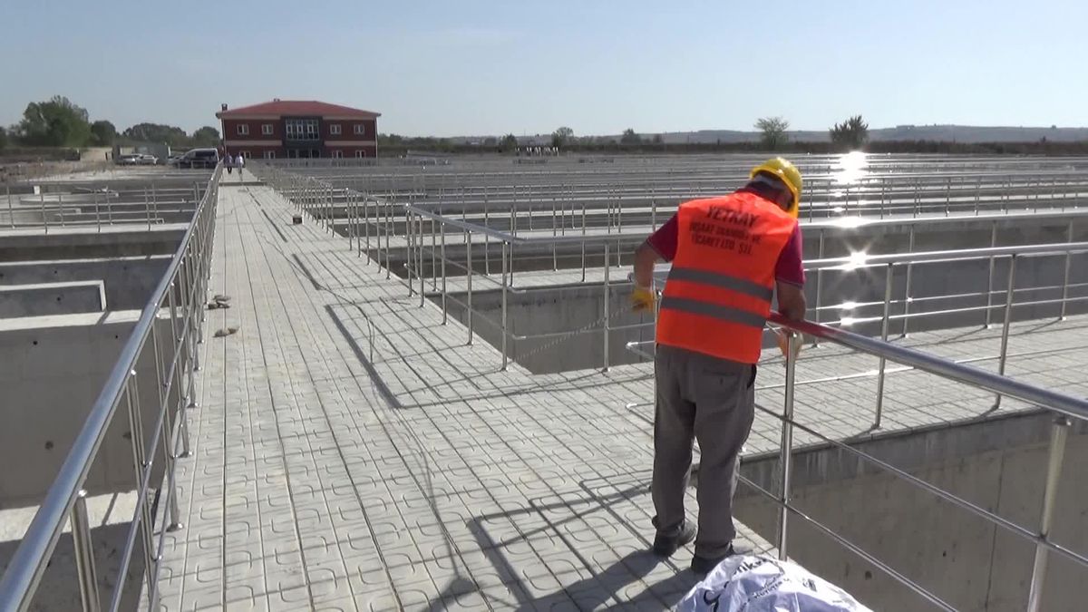 Edirne yerel: Edirne'de Atık Su Arıtma Tesisi Açılıyor