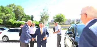 Bursa yerel haberleri... Nilüfer İlçe Kaymakamı ve Belediye Başkanı Deprem Merkezini Ziyaret Etti