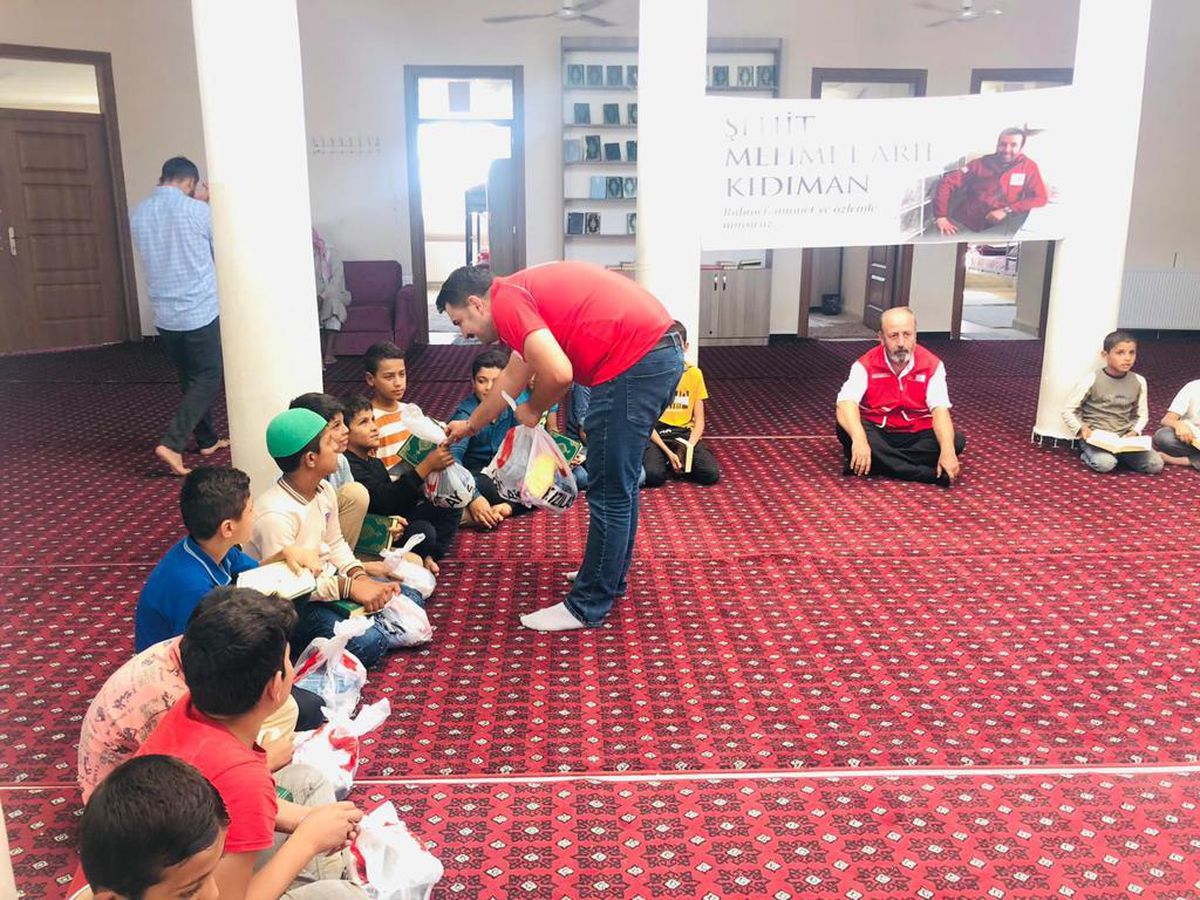 Son dakika haberi! Suriye'de şehit olan Türk Kızılay personeli Mehmet Arif Kıdıman anıldı